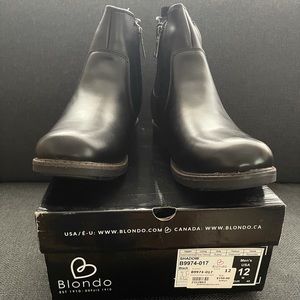 New Blondo Boots size 12 Black Shadow Boots